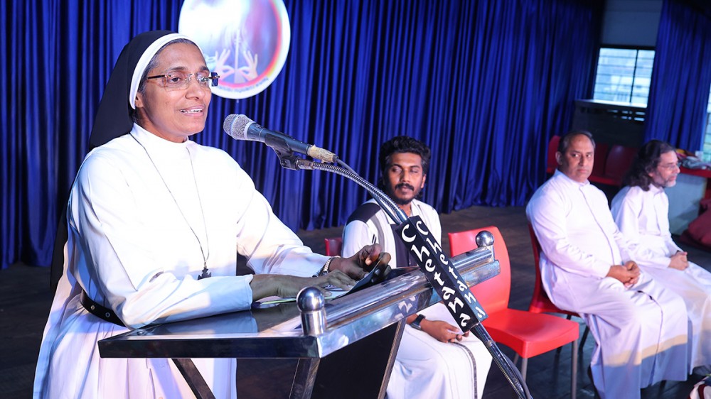 Chetana Balakalotsavam 19 - Inauguration - Chief Guest Sr. Dr. Namitha Rose CMC, Principal, St. Mary's College, Thrissur